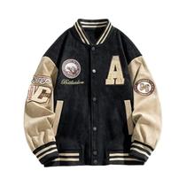 Jaqueta De Beisebol Masculina Bordada, Moda High Street, Estilo Hip Hop Jaqueta De Beisebol Masculina Bordada, Moda High Street, Estilo Hip Hop
