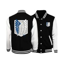 Jaqueta De Beisebol Oversize Para Cosplay Masculino, Estilo Anime, Solta, Tamanhos X-5XL, Com Bolso