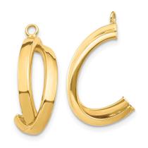 Jaqueta de brinco 14K Dangle