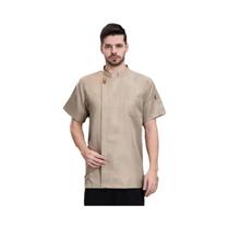 Jaqueta De Chef Unissex Para O Verão, Camisa De Cozinha, Uniforme Para Garçom De Hotel E Jaqueta De Chef Unissex Para O Verão, Camisa De Cozinha, Uniforme Para Garçom De Hotel E