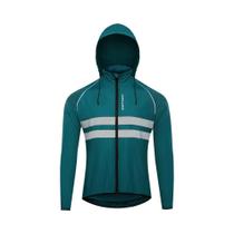 Jaqueta De Ciclismo Masculina À Prova De Vento E Água Com Capuz, Manga Longa E Reflexiva Jaqueta De Ciclismo Masculina À Prova De Vento E Água Com Capuz, Manga Longa E Reflexiva