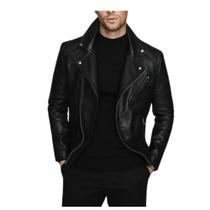 Jaqueta De Couro 100% Legitimo Masculina Básica Moto Classic Biker