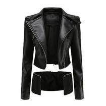 Jaqueta de Couro Feminina Twohapes - Modelo Black