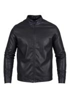 Jaqueta de Couro Masculina Lisa Premium Elegância e Estilo em Qualquer Ocasião