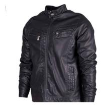Jaqueta De Couro Masculina Luxo Slim Fit Casual Jaqueta De Couro Masculina Luxo Slim Fit Casual