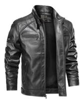 Jaqueta de Couro Masculina Pronta Entrega