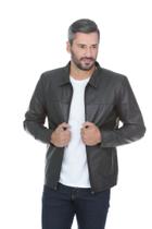 Jaqueta de Couro Masculina Tradicional 125 Javali Jaqueta de Couro Masculina Tradicional 125 Javali