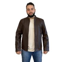Jaqueta de Couro Masculina Tradicional 127 Javali Jaqueta de Couro Masculina Tradicional 127 Javali