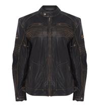 Jaqueta De Couro Tutto Custom Spirit Racer Retro Motociclist