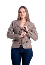 Jaqueta de Couro UB Craqui Brown Jaqueta de Couro UB Craqui Brown