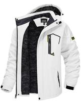 Jaqueta de Esqui Inverno TACVASEN - Resistente à Água - Branca - Tamanho M