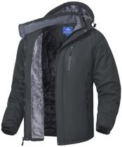Jaqueta de esqui SPOSULEI Capa de chuva impermeável de inverno para homens Jaqueta de esqui SPOSULEI Capa de chuva impermeável de inverno para homens
