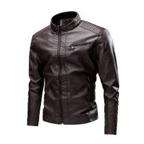 Jaqueta De Frio Masculino Couro