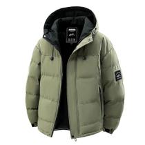 Jaqueta de Inverno Forrada Masculina com Ziper