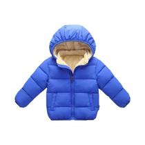 Jaqueta De Inverno Grossa Com Capuz Para Meninos E Meninas, Roupa Quente Para Bebês E Crianças,
