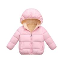 Jaqueta De Inverno Grossa Com Capuz Para Meninos E Meninas, Roupa Quente Para Bebês E Crianças,
