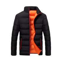 Jaqueta De Inverno Masculina, Acolchoada, Slim-Fit, Casual, De Alta Qualidade