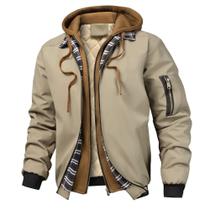 Jaqueta de Inverno Masculina com Capuz Jaqueta de Inverno Masculina com Capuz