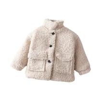 Jaqueta De Inverno Para Bebê Menina Ou Menino, Casaco Espesso De Algodão Com Forro De Lã, Estilo Jaqueta De Inverno Para Bebê Menina Ou Menino, Casaco Espesso De Algodão Com Forro De Lã, Estilo