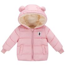 Jaqueta de inverno Srkrando Baby Girl 18-24 meses com capuz Jaqueta de inverno Srkrando Baby Girl 18-24 meses com capuz