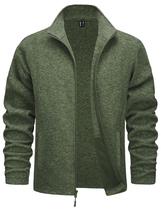 Jaqueta de Lã Leve TACVASEN para Homens - Modelo A-Green - Tamanho L Jaqueta de Lã Leve TACVASEN para Homens - Modelo A-Green - Tamanho L