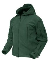 Jaqueta de lã MAGCOMSEN para homens de inverno com capuz e 6 bolsos