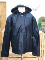 Jaqueta de material sintético com Capuz- Broken Rules