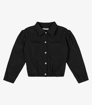 Jaqueta De Material Sintético Trick Nick Preto Jaqueta De Material Sintético Trick Nick Preto