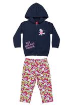 Jaqueta de Moletom e Legging em Molecotton para Bebê Bee Loop