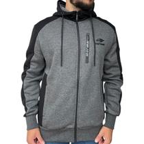 Jaqueta de Moletom Masculina Mormaii Com Touca Original Cor:Cinza EscuroTamanho:GG Jaqueta de Moletom Masculina Mormaii Com Touca Original Cor:Cinza EscuroTamanho:GG