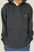 Jaqueta de moletom plus size