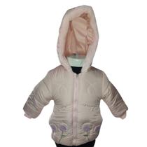Jaqueta De nylon Infant. Florzinha Cor:RosaTamanho:2-3 Anos Jaqueta De nylon Infant. Florzinha Cor:RosaTamanho:2-3 Anos