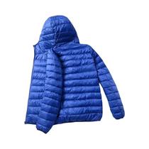 Jaqueta De Pluma Ultra Leve Com Capuz Para Homens, Casaco Quente De Penas De Pato Branco, Moda De