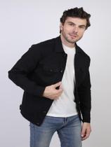 Jaqueta de sarja Preta unisex