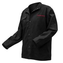 Jaqueta de soldagem YESWELDER Flame Resistant FR Cotton Black 2XL Jaqueta de soldagem YESWELDER Flame Resistant FR Cotton Black 2XL