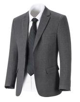 Jaqueta de terno Fxzpiodi Retro Tweed Herringbone Wool Blend Jaqueta de terno Fxzpiodi Retro Tweed Herringbone Wool Blend