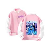 Jaqueta De Uniforme De Beisebol Kpop Demon Hunter Para Meninas, Manga Longa, Bonita, Rumi Mira Zoey, Jaqueta De Uniforme De Beisebol Kpop Demon Hunter Para Meninas, Manga Longa, Bonita, Rumi Mira Zoey,