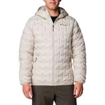 Jaqueta Delta Ridge II Down Hooded Capuz Dark Stone - Columbia Jaqueta Delta Ridge II Down Hooded Capuz Dark Stone - Columbia