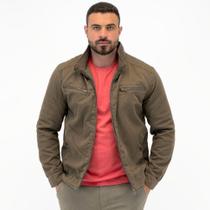 Jaqueta Dixie em Sarja Gola Alta Masculina Jaqueta Dixie em Sarja Gola Alta Masculina