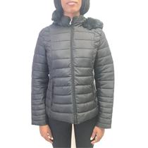 Jaqueta Dunialin com Capuz Removível Preta 2212