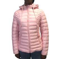 Jaqueta Dunialin com Capuz Removível Rosa 2181