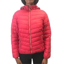 Jaqueta Dunialin com Capuz Removível Vermelha 201