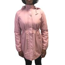 Jaqueta Dunialin Parca com Capuz Removível Rosê 2015