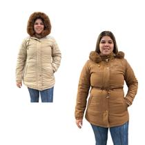 Jaqueta Dunialin Parka Feminino Dupla Fase