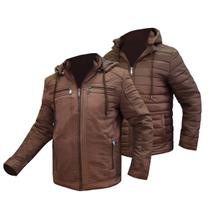 Jaqueta Dupla Face Masculina Zayn Blusa Bobojaco Frio Casaco