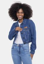 Jaqueta Ecko Feminina Jeans Azul