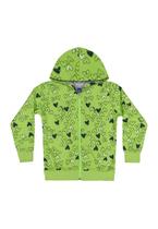 Jaqueta em Moletom Infantil Menina Bee Loop