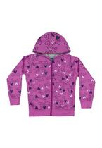 Jaqueta em Moletom Infantil Menina Bee Loop