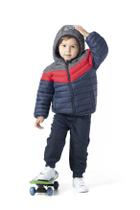 Jaqueta em nylon acolchoada menino street -vrasalon 355.508 Jaqueta em nylon acolchoada menino street -vrasalon 355.508