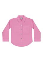 Jaqueta em Sarja Infantil Menina Quimby